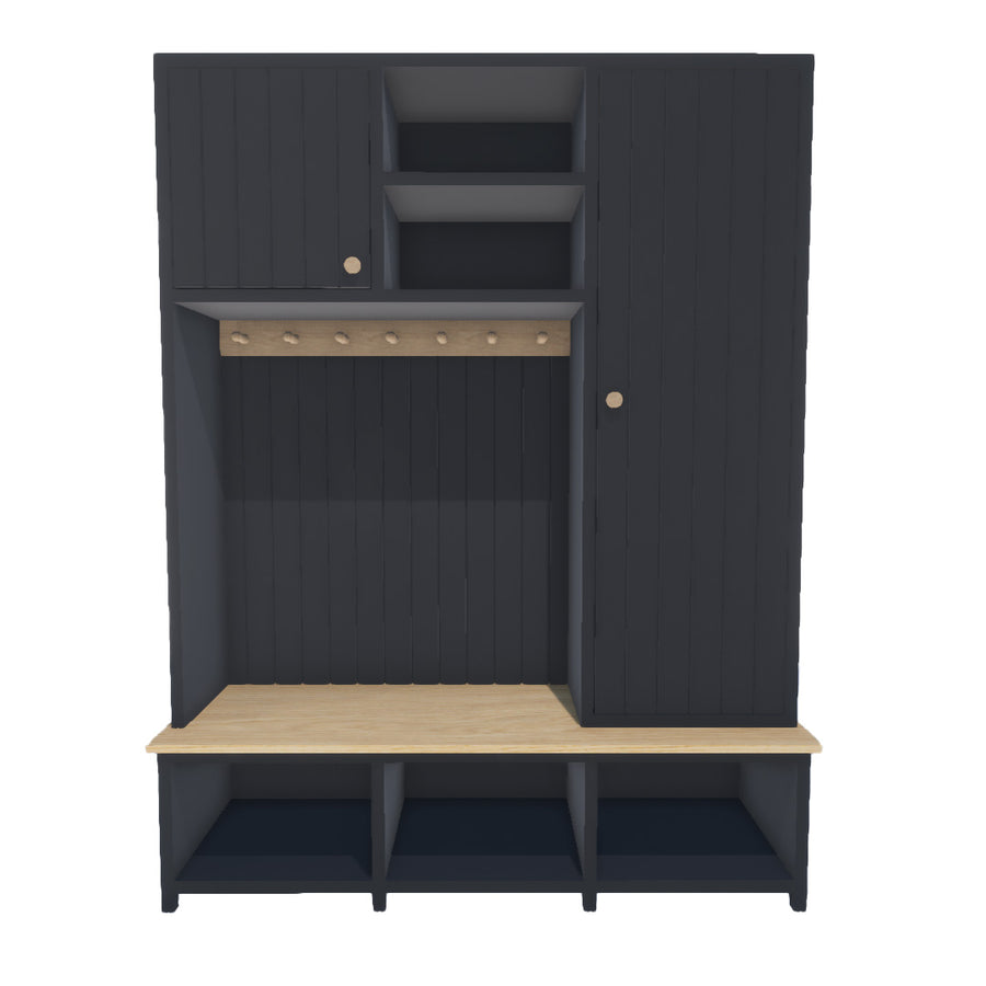Shiplap Mudroom storage solution for sale in South Africa